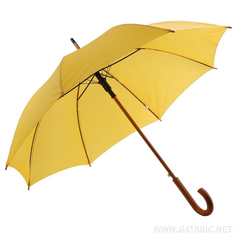 201592-EC Kišobran Zeus 86226/R drv.drška žuti,105cm,autom.P12/60 i P25/60